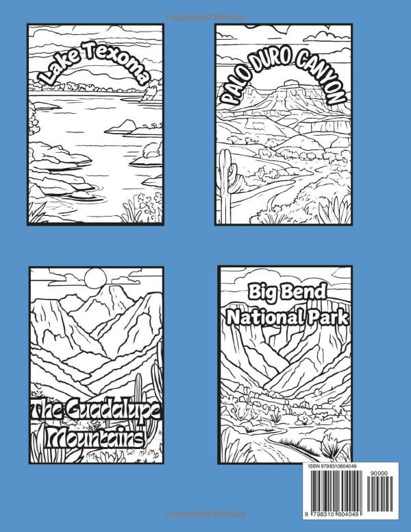 Beautiful Texas: Coloring Book for Kids (Beautiful States Coloring Books) - Image 2