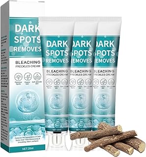 Dark Spot Removes Bleaching Freckles Cream,Dark Spot Remover for Face,Dark Spot Corrector Serum Cream,Brightening Serum,Melasma,Freckle,Sun Spots Removal for All Skin Types - 20ml