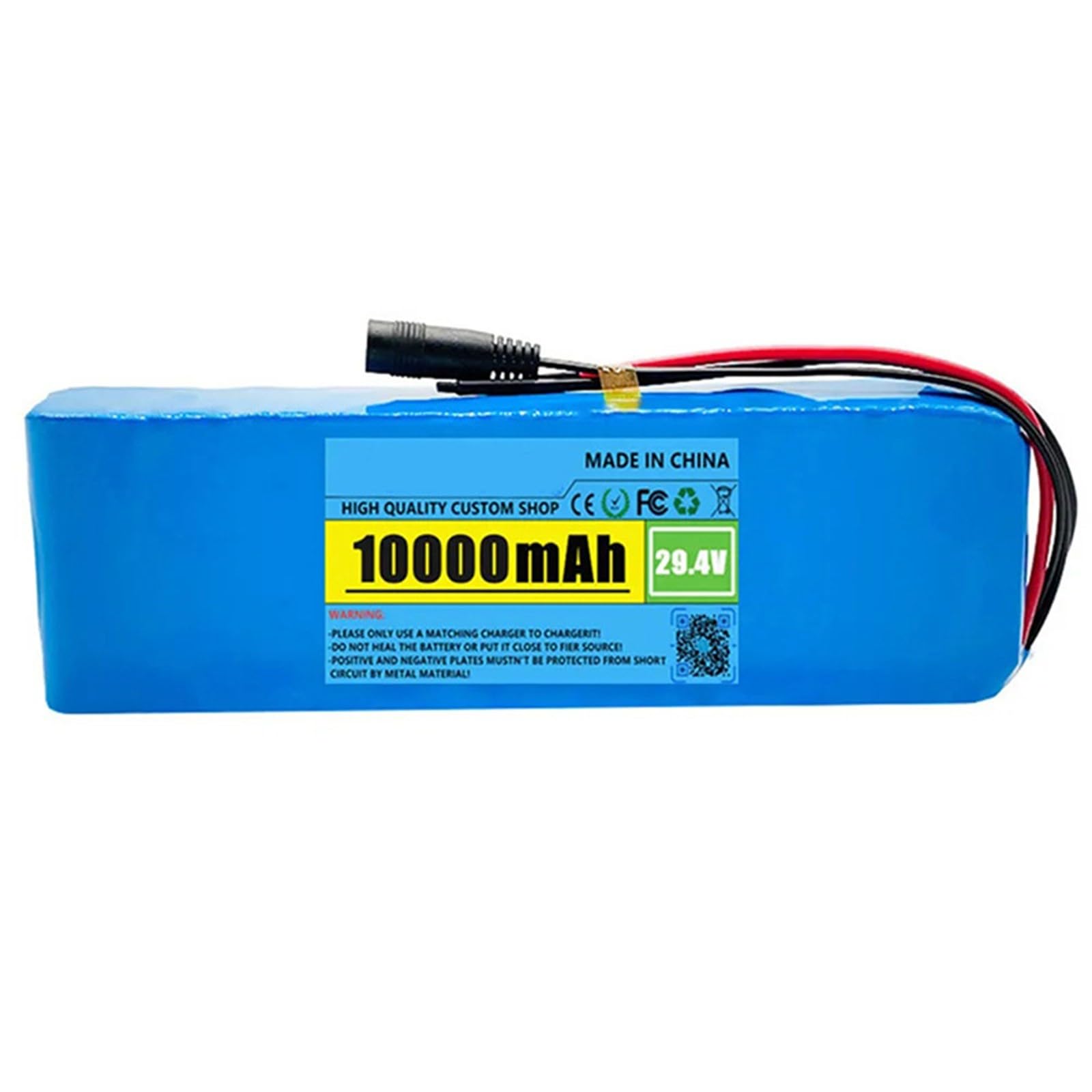 batería de Litio de 24V 16000mAh Recargable for Scooter eléctrico E-Bike | Batería de iones de litio de 24V, batería recargable for bicicleta eléctrica, accesorio for scooter eléctrico(XT60)