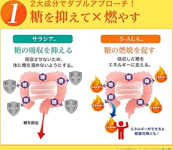 Amazon | アラプラス 糖ダウン アラシア (30日分 30粒) 血糖値が