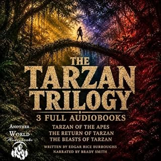 The Tarzan Trilogy - 3 Full Audiobooks cover art