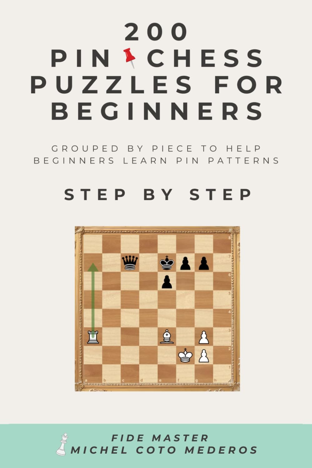 200 PIN Chess Puzzles for Beginners: Grouped by Piece to Help Beginners Learn PIN Patterns Step by Step (Chess Course For Beginners)