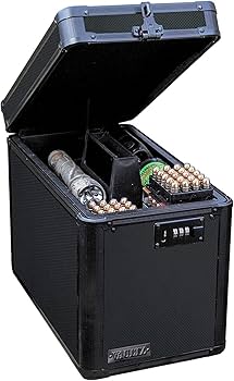 Amazon.com : Vaultz Locking Ammo Crate - Metal Storage Box for