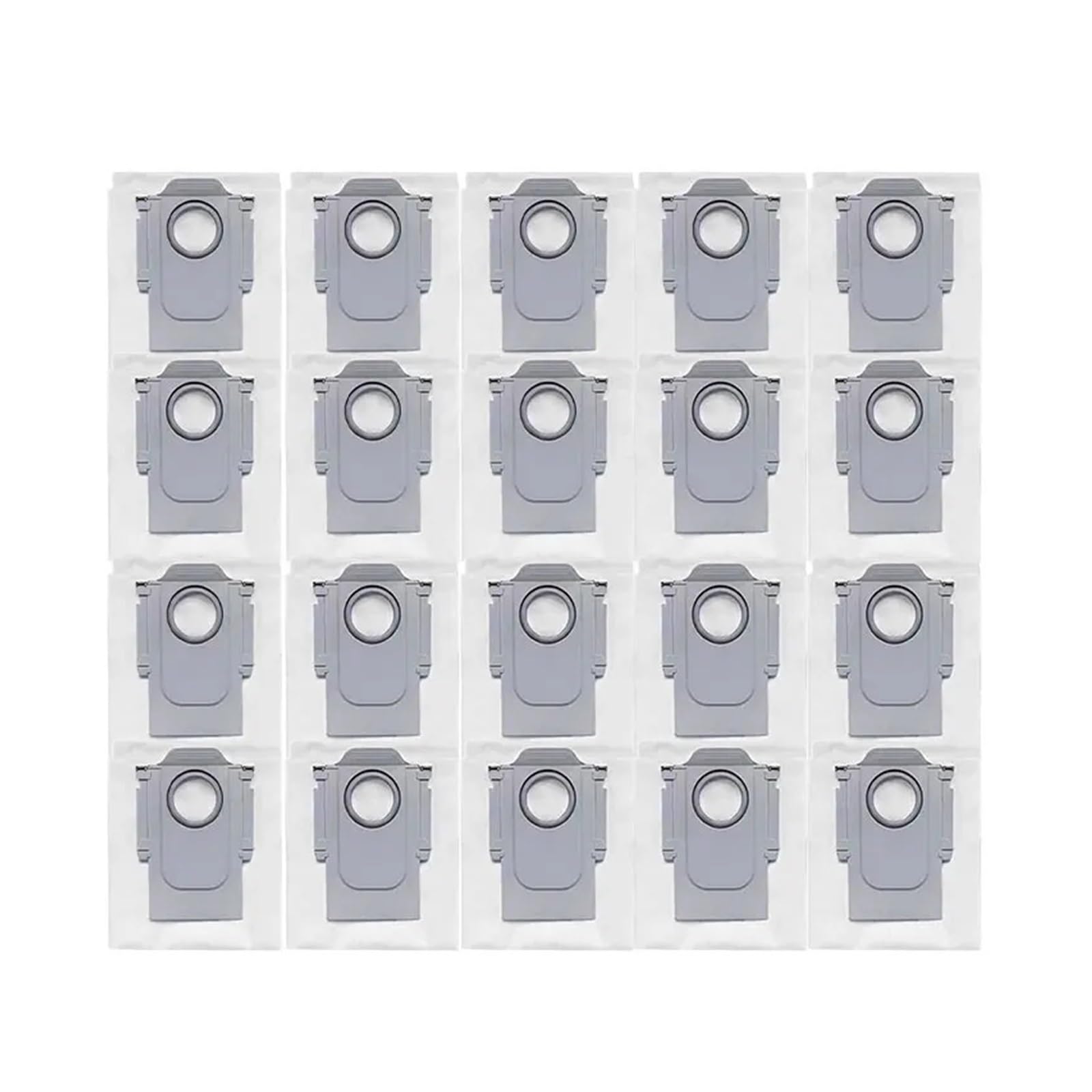 Kvcccss 2Pcs Robot Vacuum Dust Bags Accessories ，Compatible For Roborock，S8 Maxv Ultra / P10 A7400rr / Q Revo/Qrevo(2Pcs)