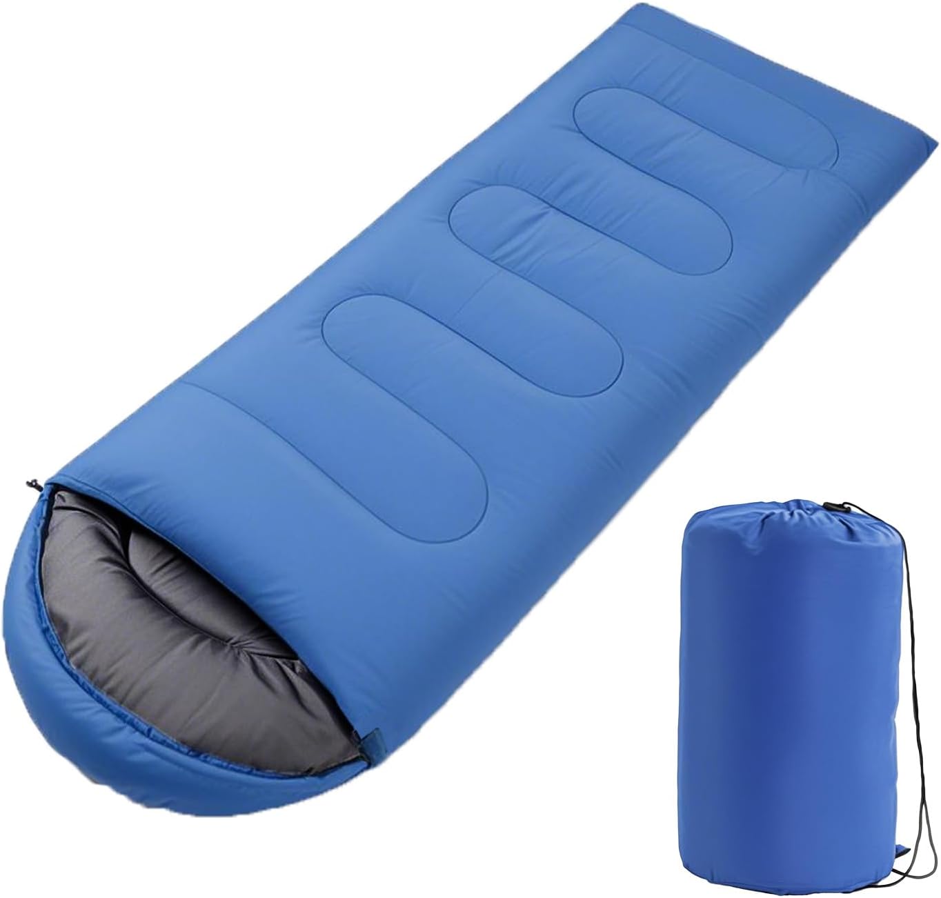 Wind Tour 3 Season Lightweight Waterproof Sleeping Bag Indoor & Outdoor for Hiking Backpacking Camping Traveling