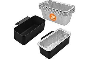 The Ultimate Griddle Grease Catcher for Your Blackstone with 20 PC Disposable Grease Cup Liners