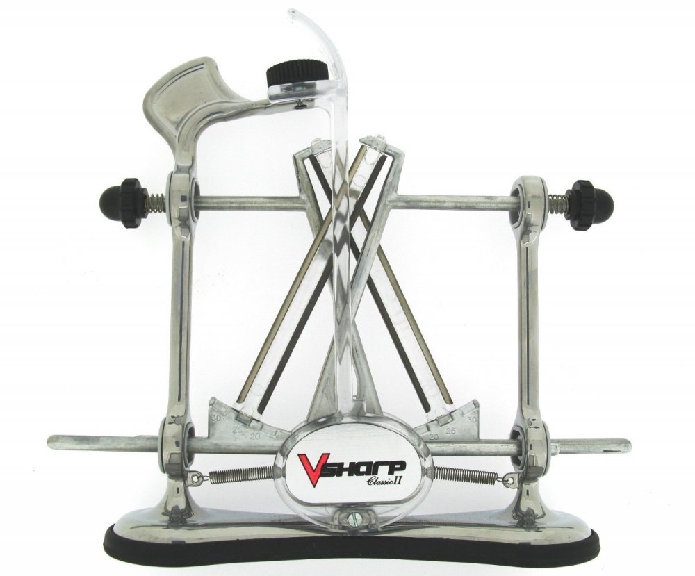 Warthog V-Sharp Classic II Professional Diamond Knife Sharpener (Chrome)