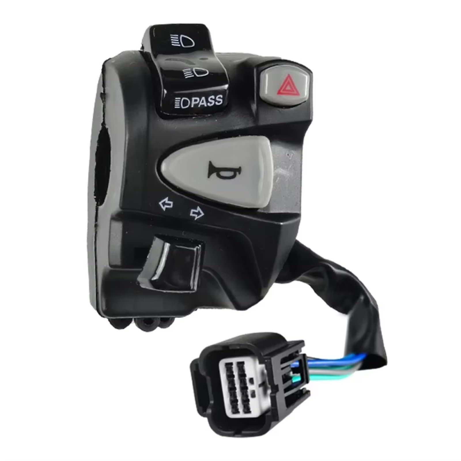 Interruttore Di Svolta Del Clacson Per Moto Da 22mm Per Click150 Pulsante Di Controllo Abbaglianti/anabbaglianti Sostitutivi Del Manubrio Comando Manubrio