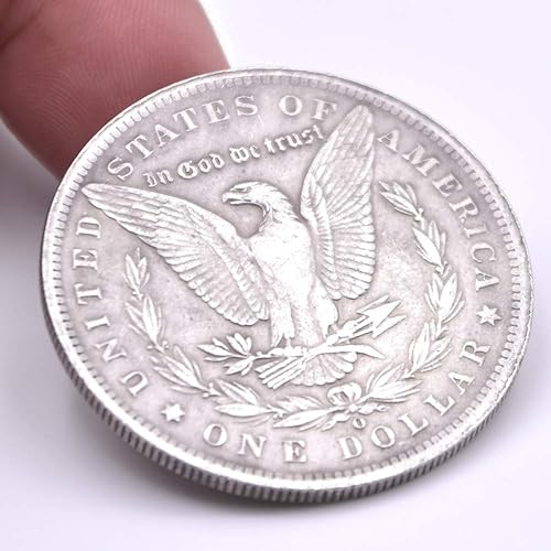 Miniatura 8 de MOMOMAGE Acero de calidad Morgan Dollar Trucos de magia de cerca de accesorios mágicos que aparecedesaparecen moneda truco de ilusión mágica para