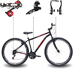 Bicicleta Aro 29 Bike Saidx Premium 21 Vel Quadro de Aço Carbono