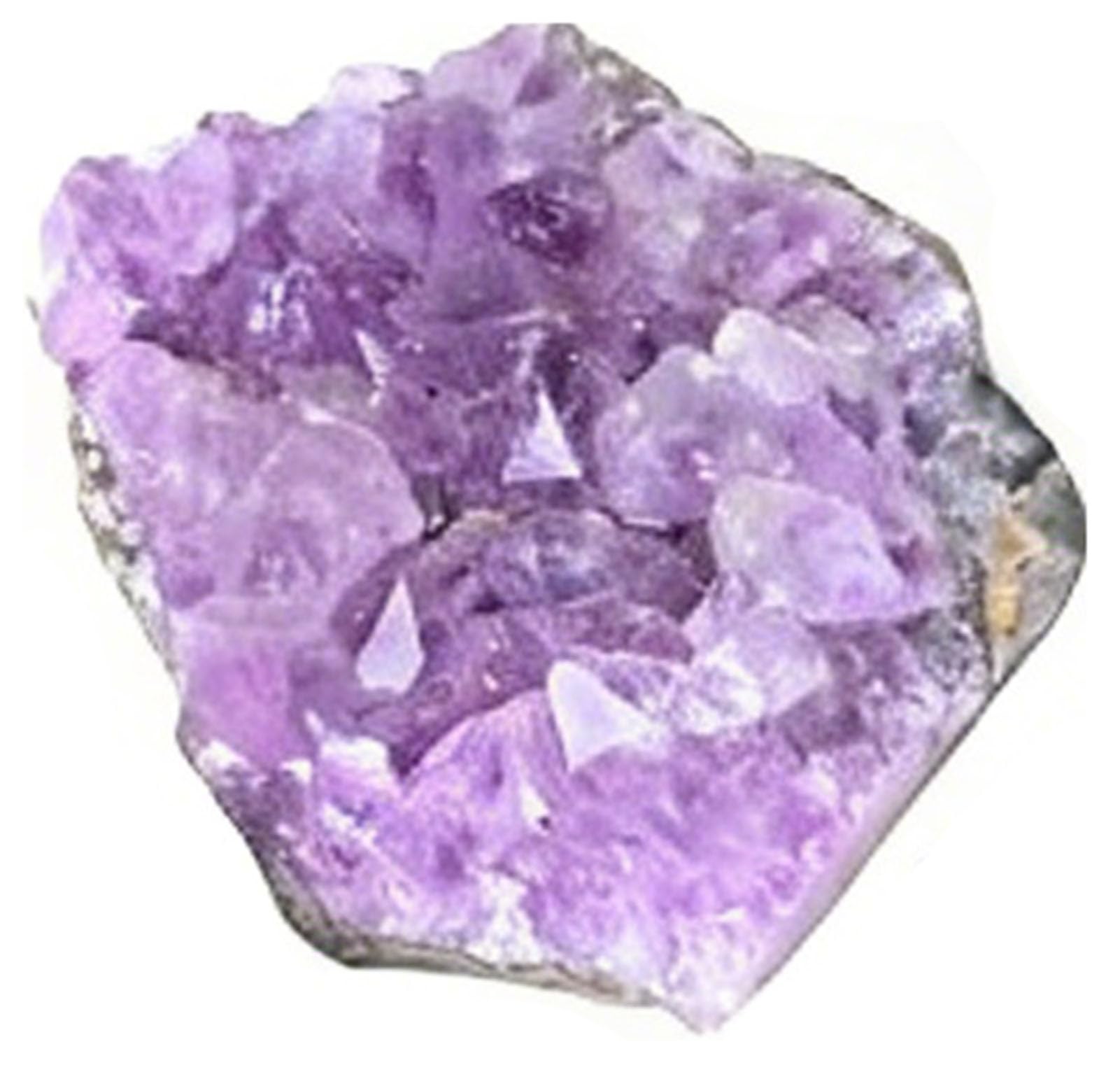 Zooeelly Amethyst Quartz Crystal Clusters, Natural Raw Amethyst Geode, Healng Crystals Stone Rock Crystal Cluster Druzy Gemstone Specimen for Witchcraft,B,150G