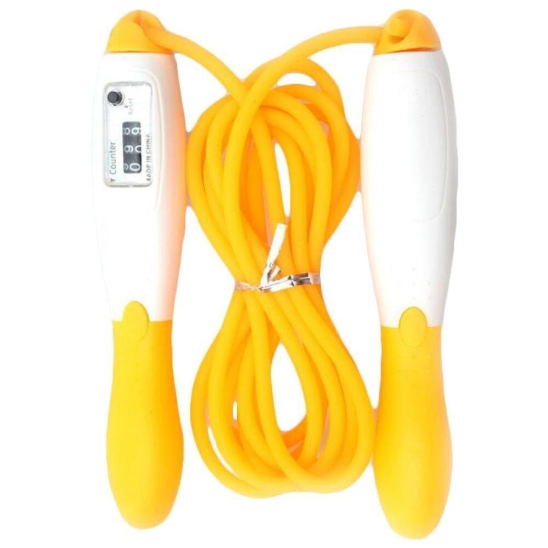 SK SPORTS Tough and Durable Plastic Wireless Cordless Diet Jump & Skipping Rope with Digital LCD Screen Showing Jump Counting (Yellow) (B07CRKFYWG) Amazon Price History, Amazon Price Tracker