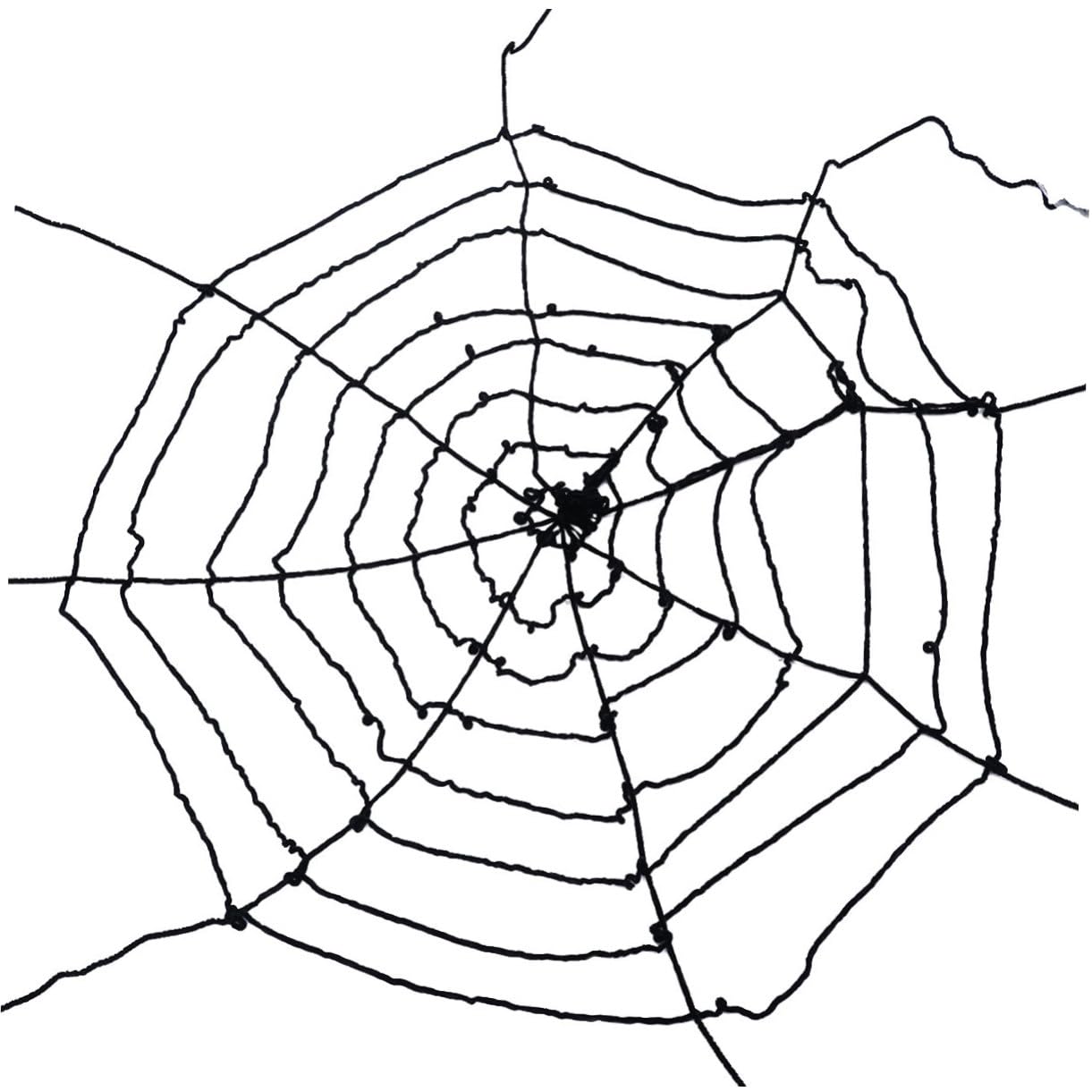 PRETYZOOM 3 Decorazioni A Ragnatela Elastiche Ragnatela Di Halloween Decorazione Per Feste O Casa