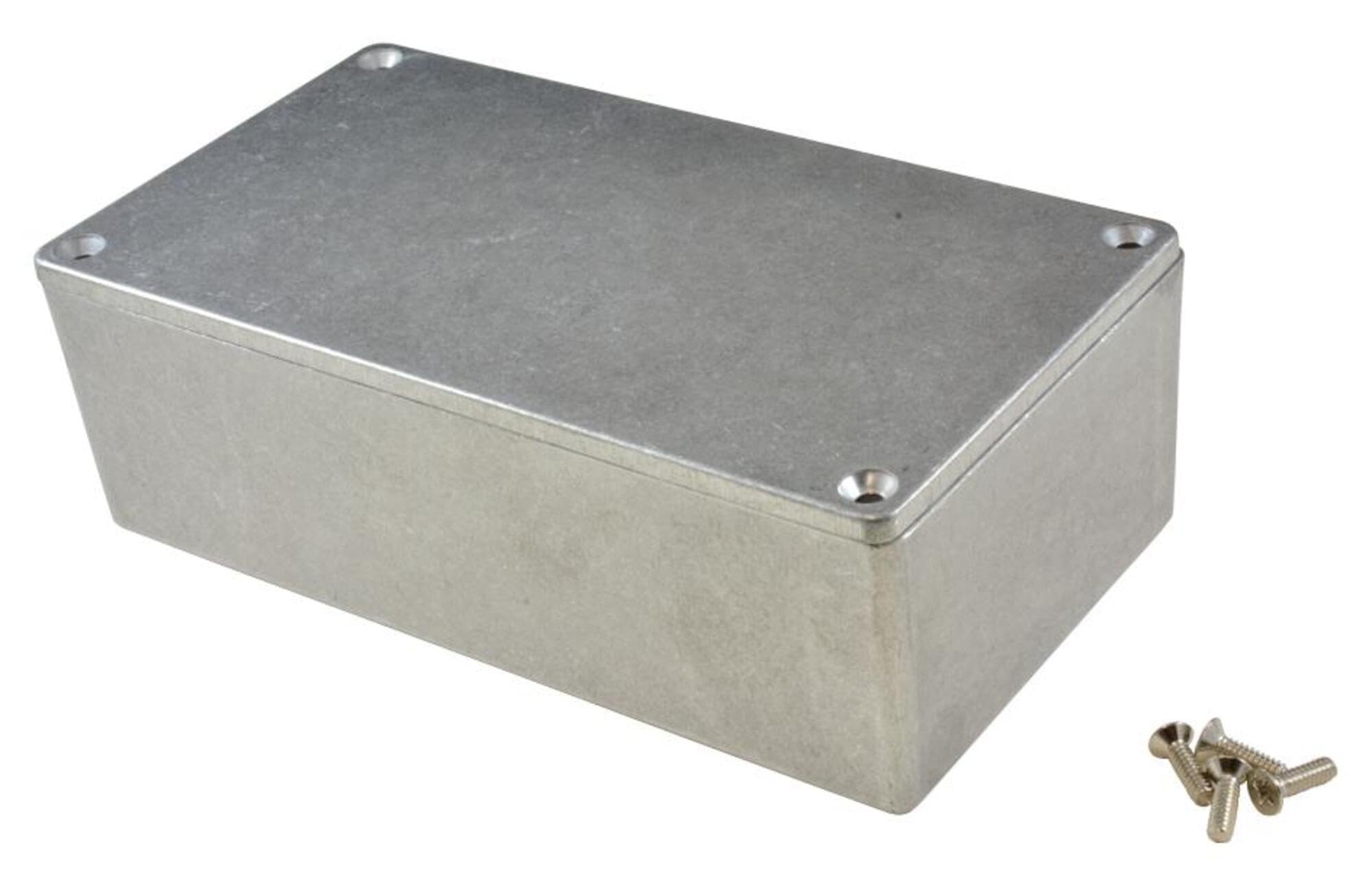 Hammond Electronics 1590P1 Instrumentengehäuse aus Aluminium (Druckguss), unlackiert, IP54