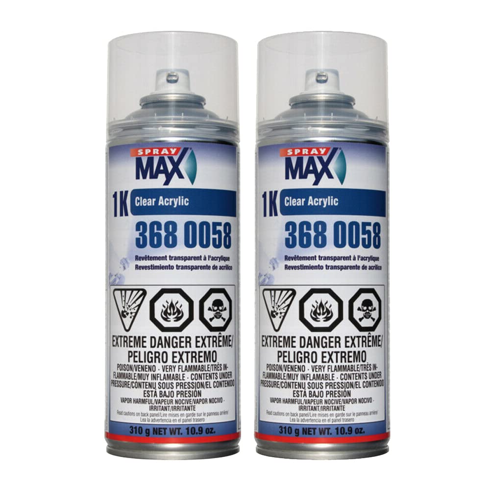Spraymax 1K Acrylic High Gloss 2PK
