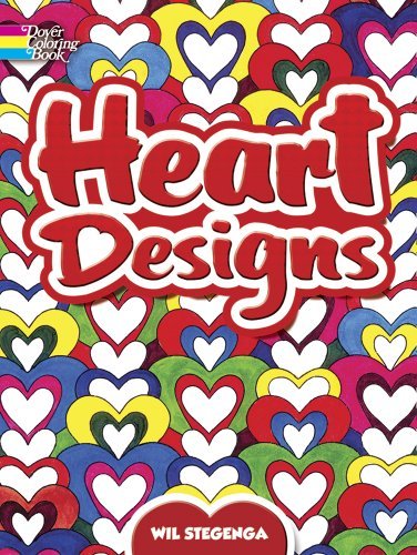 Heart Designs (Dover Design Coloring Books) by Wil Stegenga (2008-02-04)