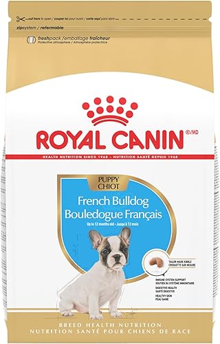 Royal Canin Breed Health Nutrition - Alimento seco para perros Bulldog francés 3 libras