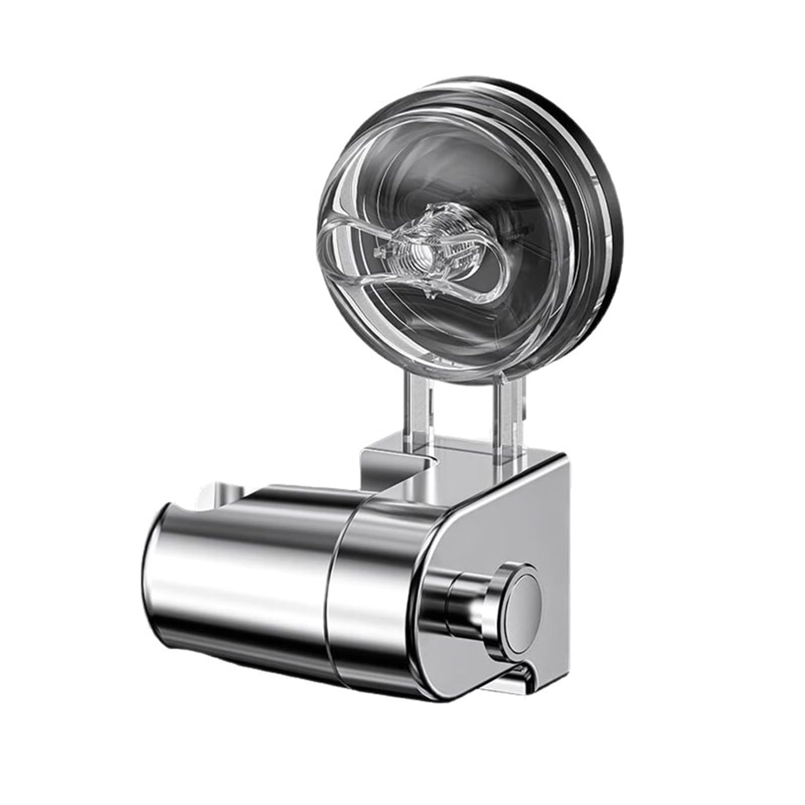 Shower Head Holders General Bathroom Mount with Strong Suction Cup Not Drill Installation for Bathroom Use Shower Holders for Smooth Wall