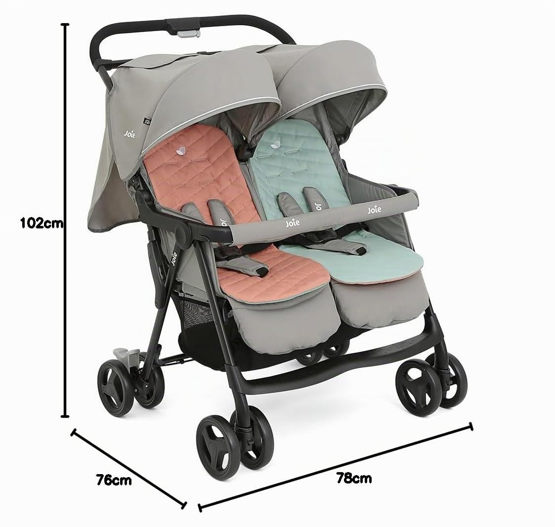 Passeggino doppio Aire Twin Nectar e Mineral - Gioia