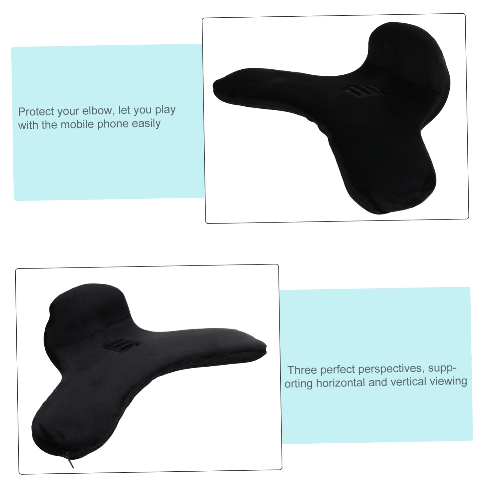 Angoily 1pezzi Supporto per Cuscino per Telefono e Tablet Realizzato in Spugna e Polipropilene Leggero e Robusto Offre Angoli di Visione per Guardare Film Giocare e Leggere