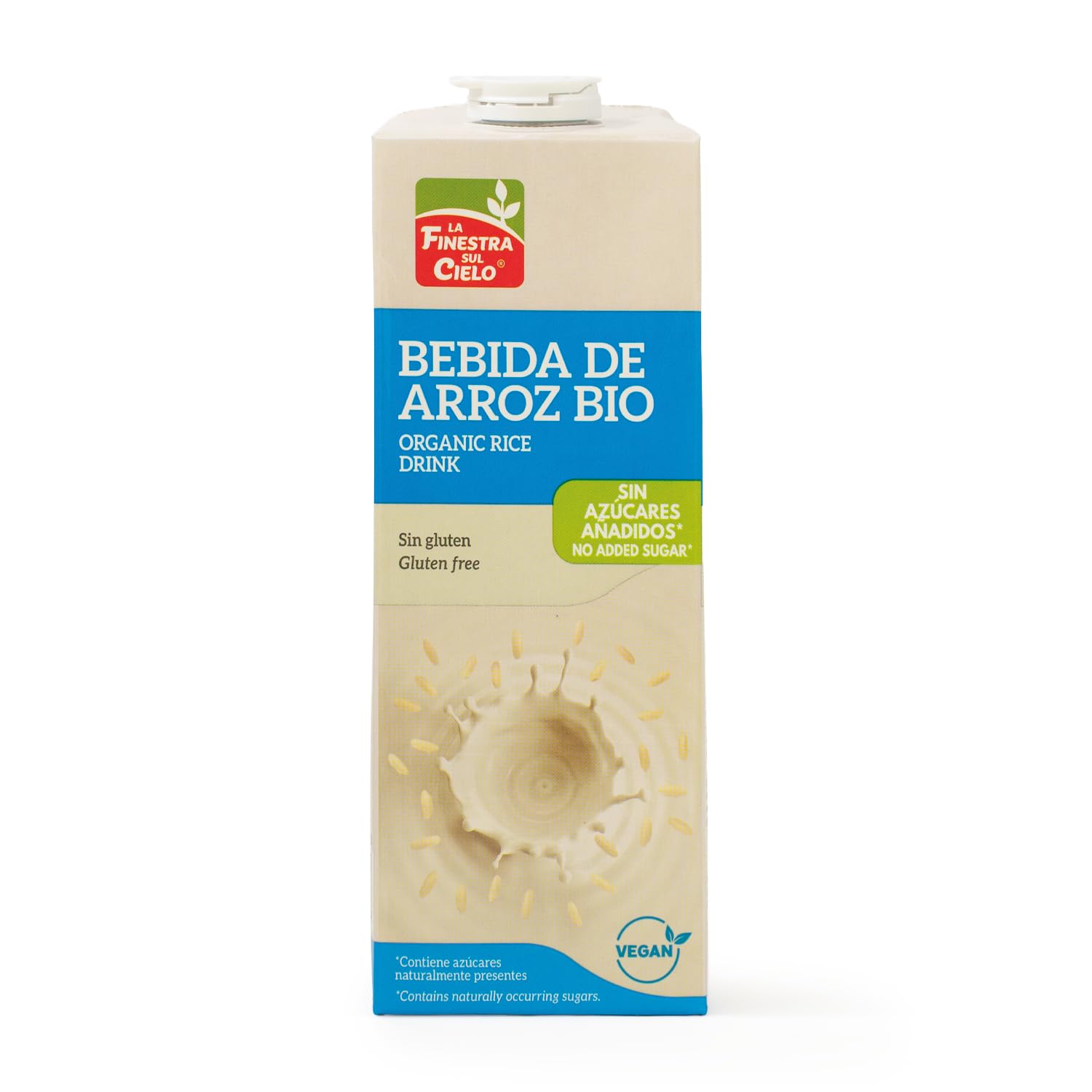 La Finestra sul Cielo Bebida De Arroz Bio Gluten Free - La Finestra Sul Cielo - 1L