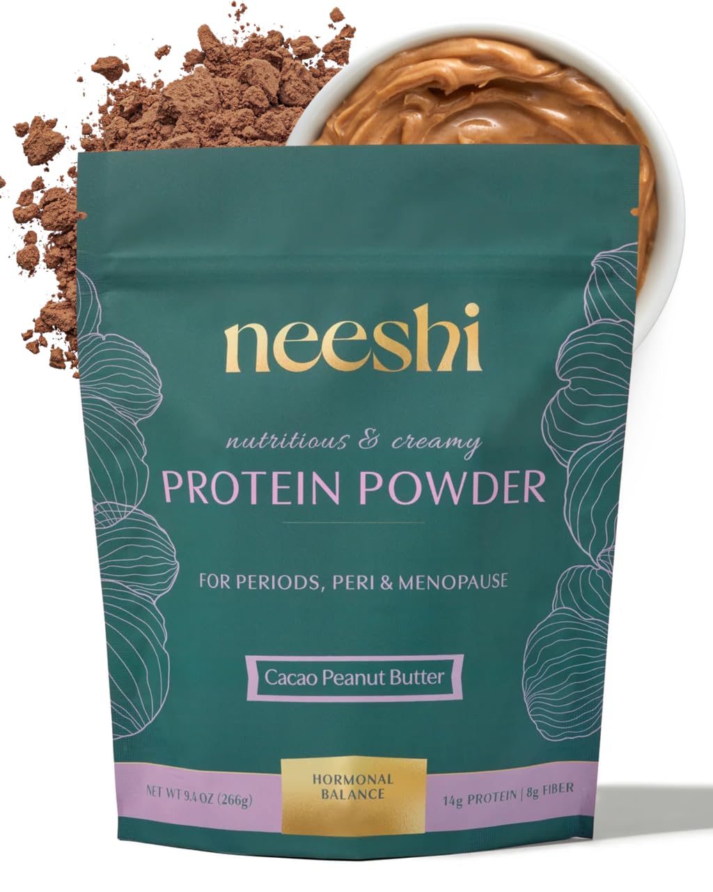 Amazon.com: NEESHI Hormone Balancing Protein & Fiber Blend – Vegan