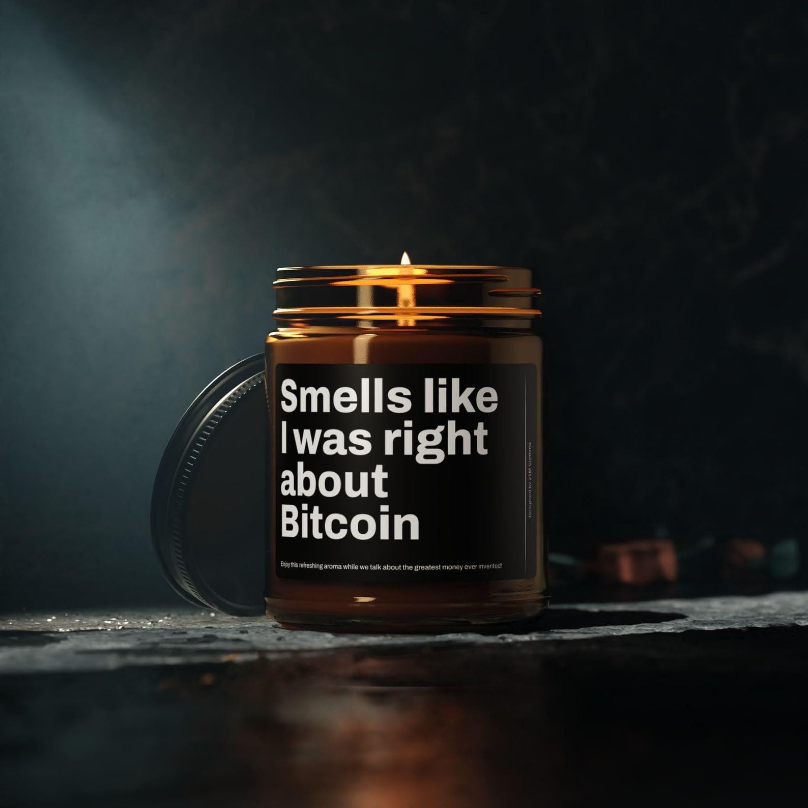 Amazon.com: Smells Like I Was Right About Bitcoin - Bitcoin Candle Smells  Like I Was Right About Bitcoin, Funny Bitcoin Candle, Crypto Gift Candle,  Gift For Trader, Bitcoin Merch, Cryptocurrency Gifts :