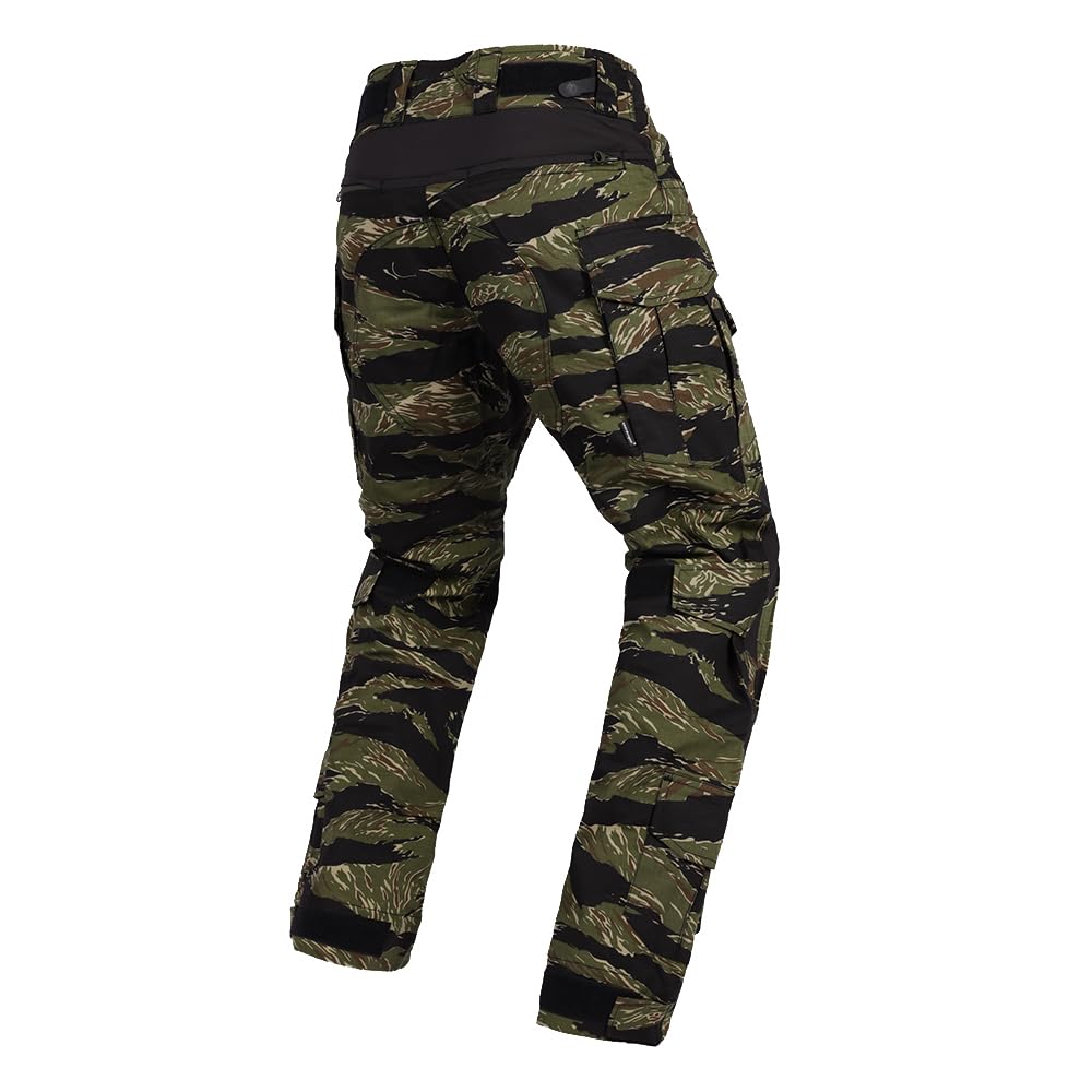 EMERSONGEAR Gen3 - Pantalones de Paintball con Rodilleras, Pantalones Militares de Combate, Airsoft, Combate, BDU, Tira de Tigre, Medium