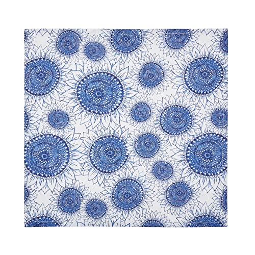C&F Home Servilleta Blue Harvest Sunflower Azul miniatura 2