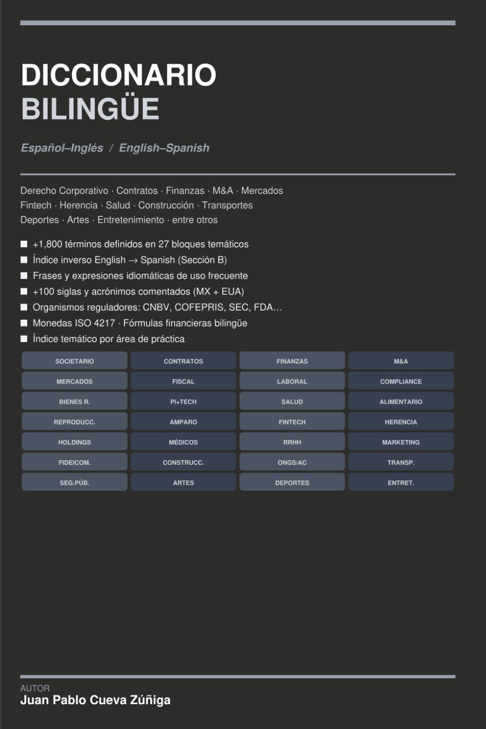 DICCIONARIO BILINGÜE Español–Inglés / English–Spanish · México + Estados Unidos: Español–Inglés / English–Spanish · México + Estados Unidos