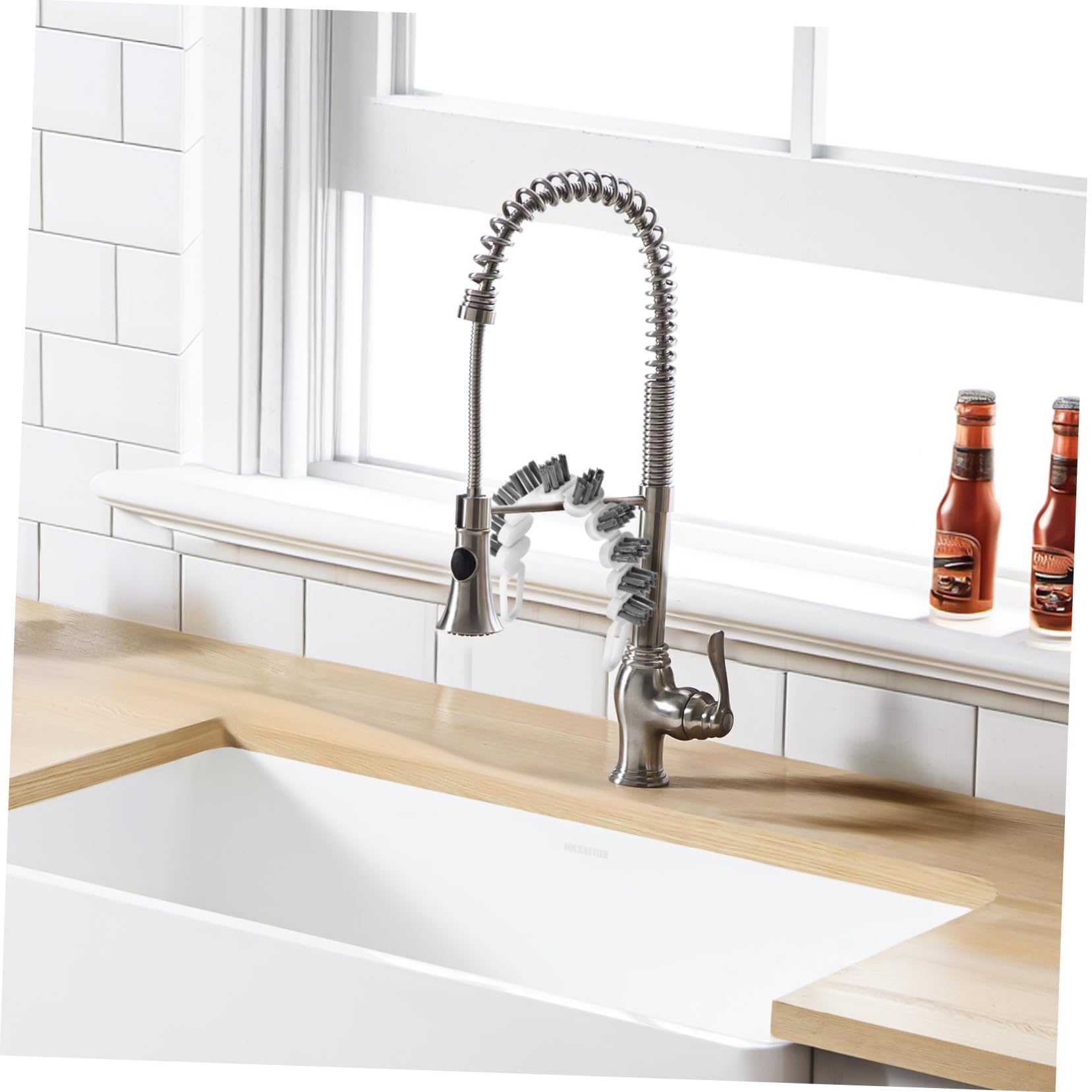 MAGICLULU 16 Piezas Cepillo para Grietas Cepillo Limpiador o De Limpieza De Baño Herramienta De Limpieza De os Limpiador De os o De Flexible El Plastico