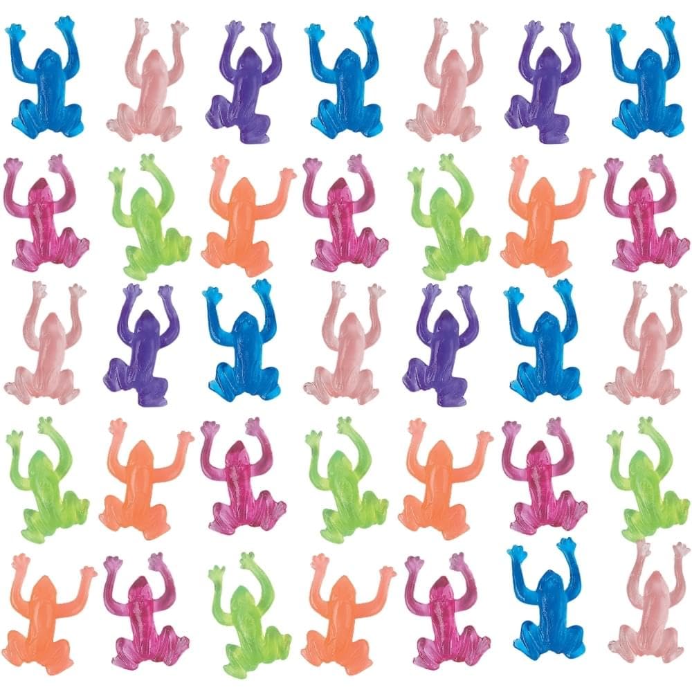 Amazon.com: Fun Express Mini Sticky Frogs - Fun Toys for Kids