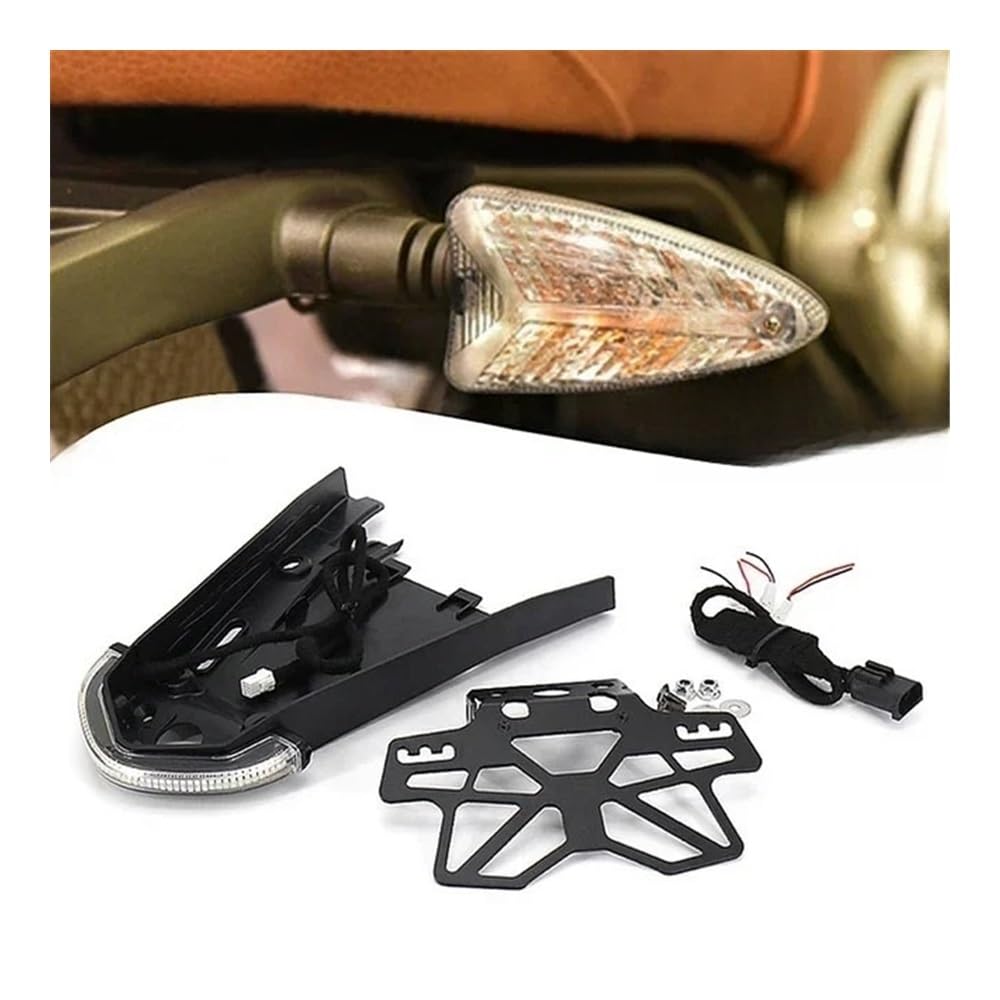 Stop Luce Posteriore Moto Luci Posteriori per Moto, Luce Freno A LED, Luce Posteriore, Indicatore di Direzione, Lampeggiante per R Nine T, per Scrambler R9T