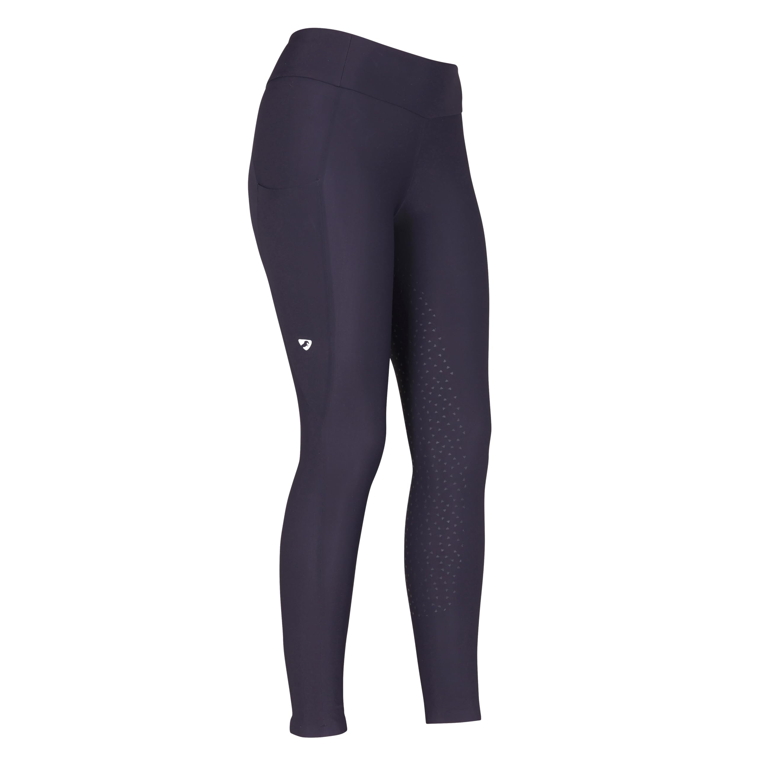 Aubrion Shires Women's Laminated Riding Tights (US, Alpha, Medium, Regular, Regular, Navy)