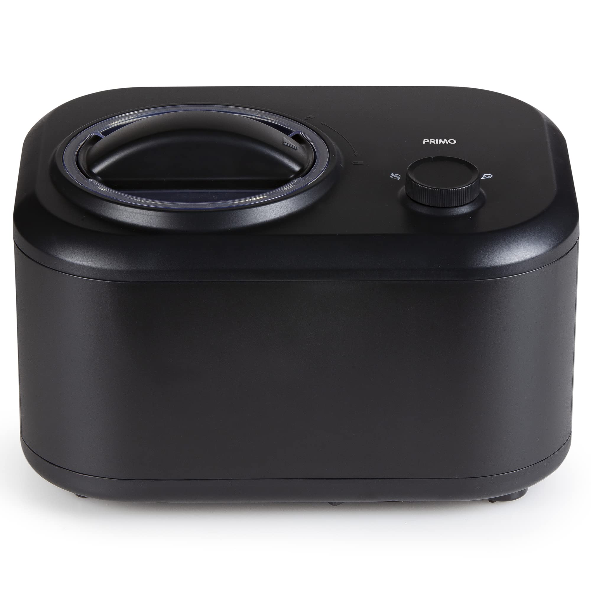 PRIMO PR405IM Ice Cream Maker - Sorbetière à compresseur - Autocongélation - 1 L - Noir