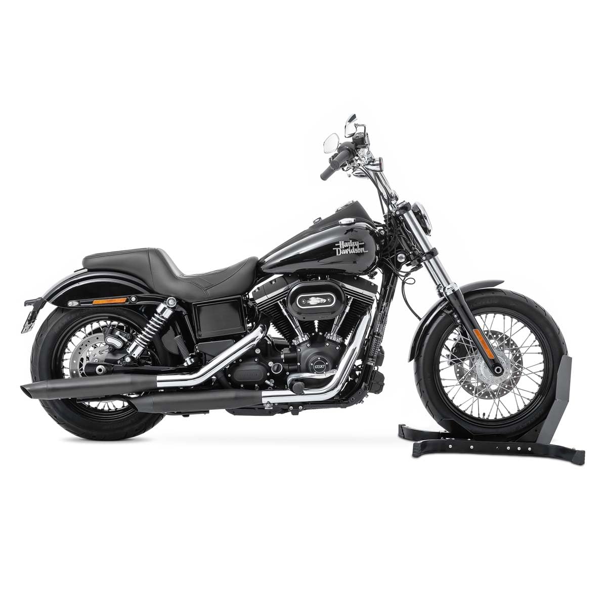 Selle Biplace Compatible avec Harley Davidson Dyna Street Bob 06-17 SF6 Noir
