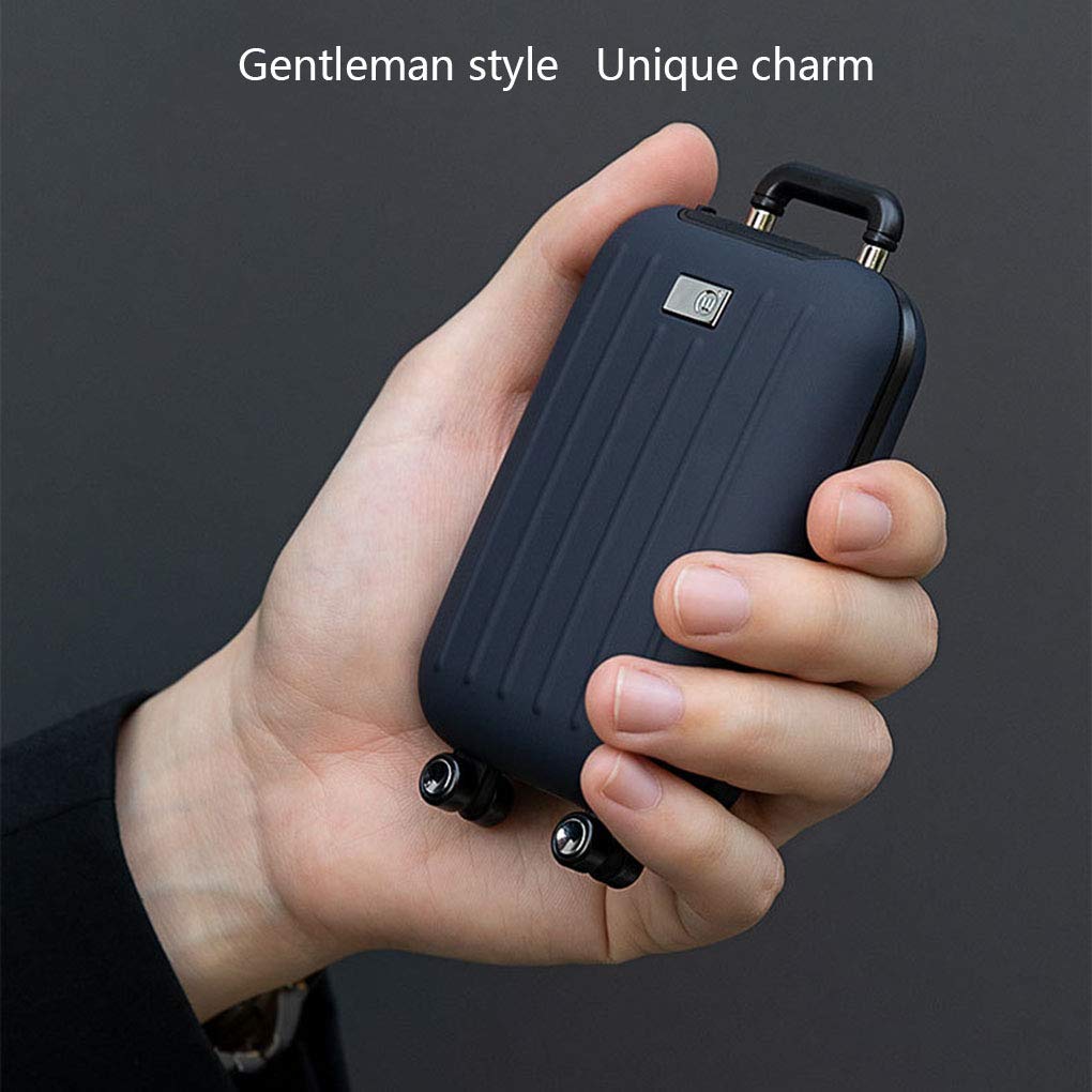 Scaldamani USB Ricaricabile, scaldamani Elettrico, scaldamani con Doppia Tasca Laterale, scaldamani Tascabile, Regalo Riutilizzabile per Il Freddo Inverno Power Bank