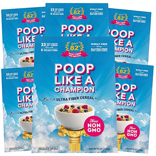 Buy Poop Like A Champion Healthy Choice Ultra High Fiber Cereal A Low