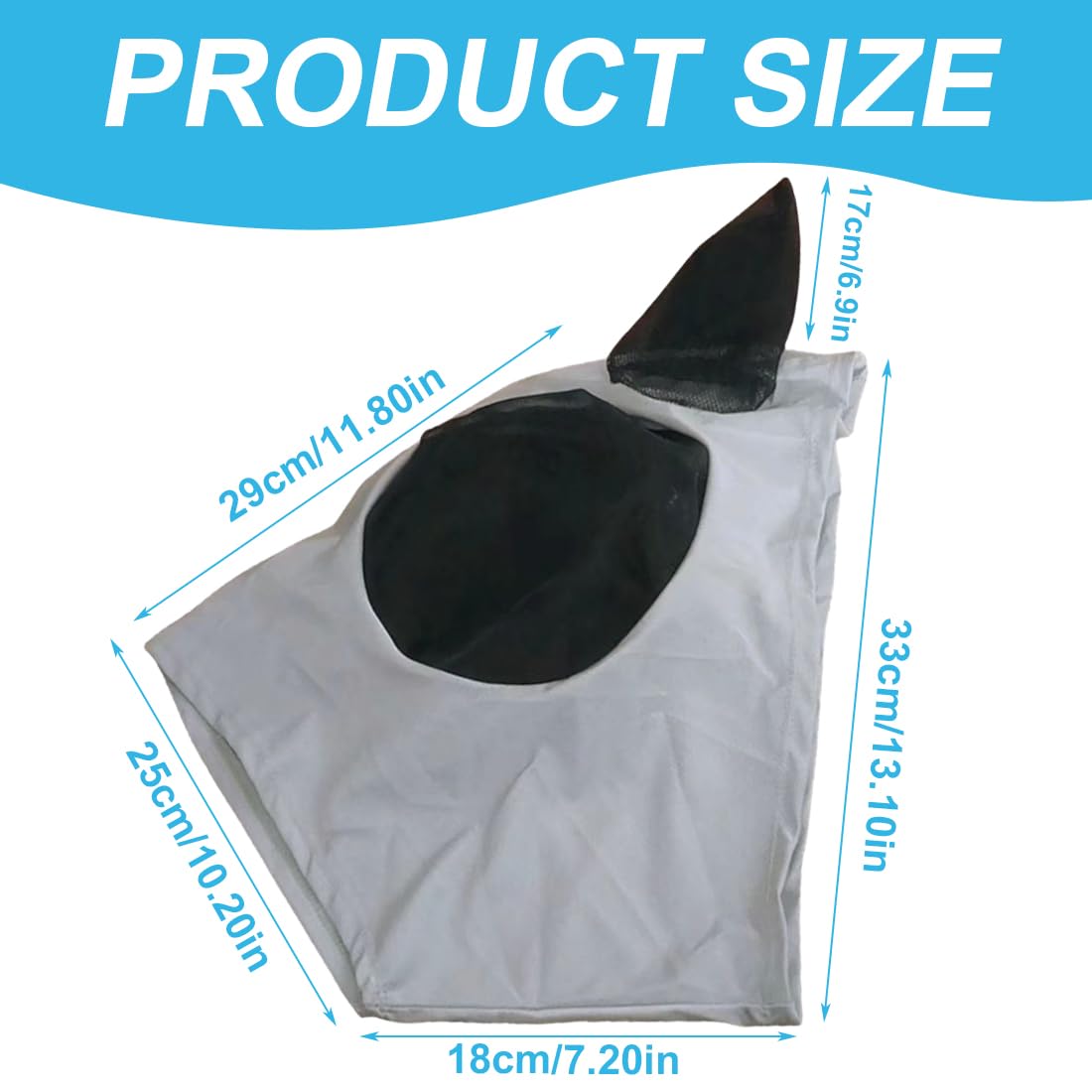 EIHI Maschera antimosche cavallo, Coperta rete antimosche per cavalli