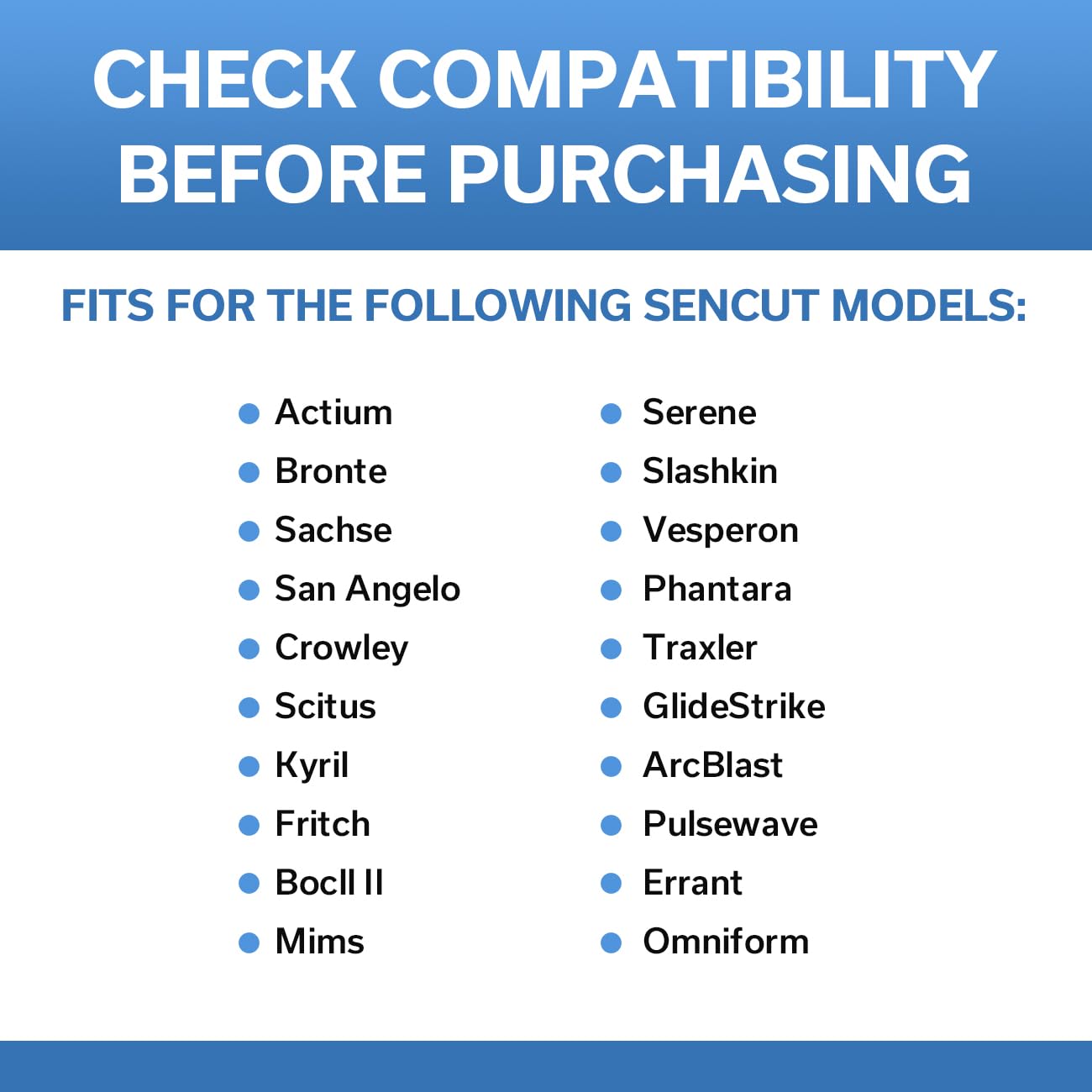 SENCUT Deep Carry Pocket Clip Only for SENCUT Knives, NOT Screws Included, Length: 1.97