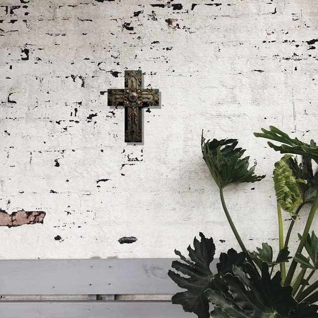 Miniatura 3 de Imahoocool Cruz de madera regalos de bautizo, cruz para habitación de bebé, regalos de bautismo para regalos cruz de pared