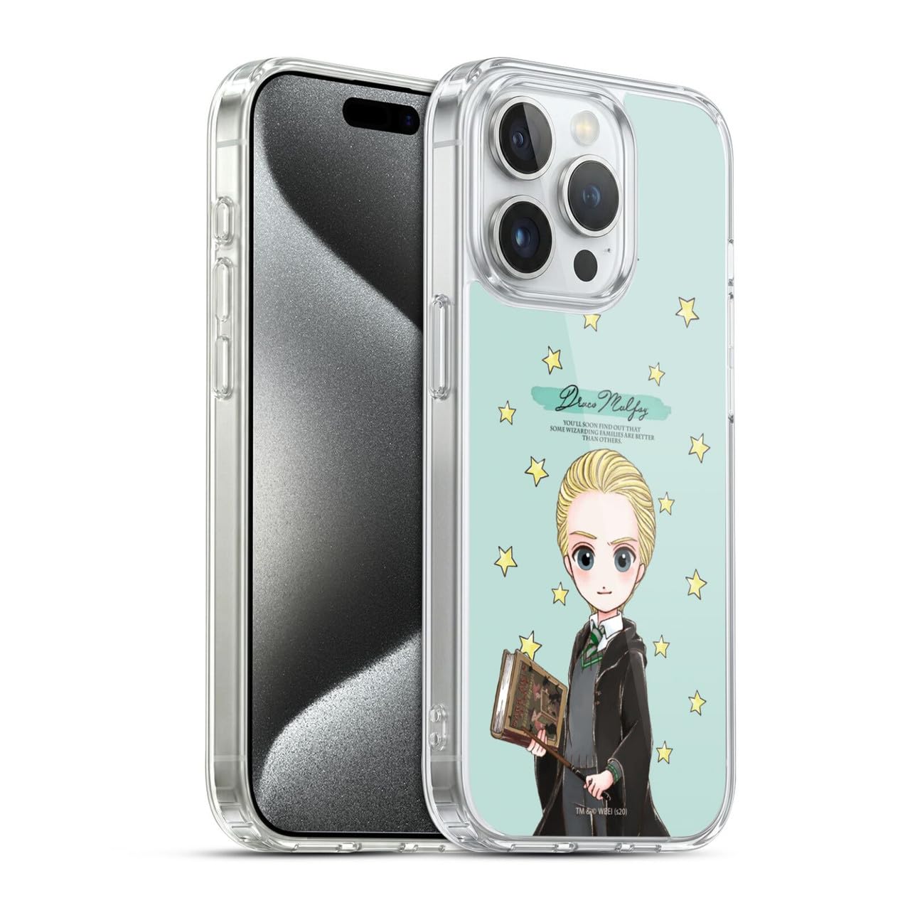 Head Case Designs Licenciado Oficialmente Harry Potter Patrón Luna Reliquias de la Muerte XXXVII Caso Funda de Gel Suave Compatible con Apple iPhone 12 / iPhone 12 Pro — view 143