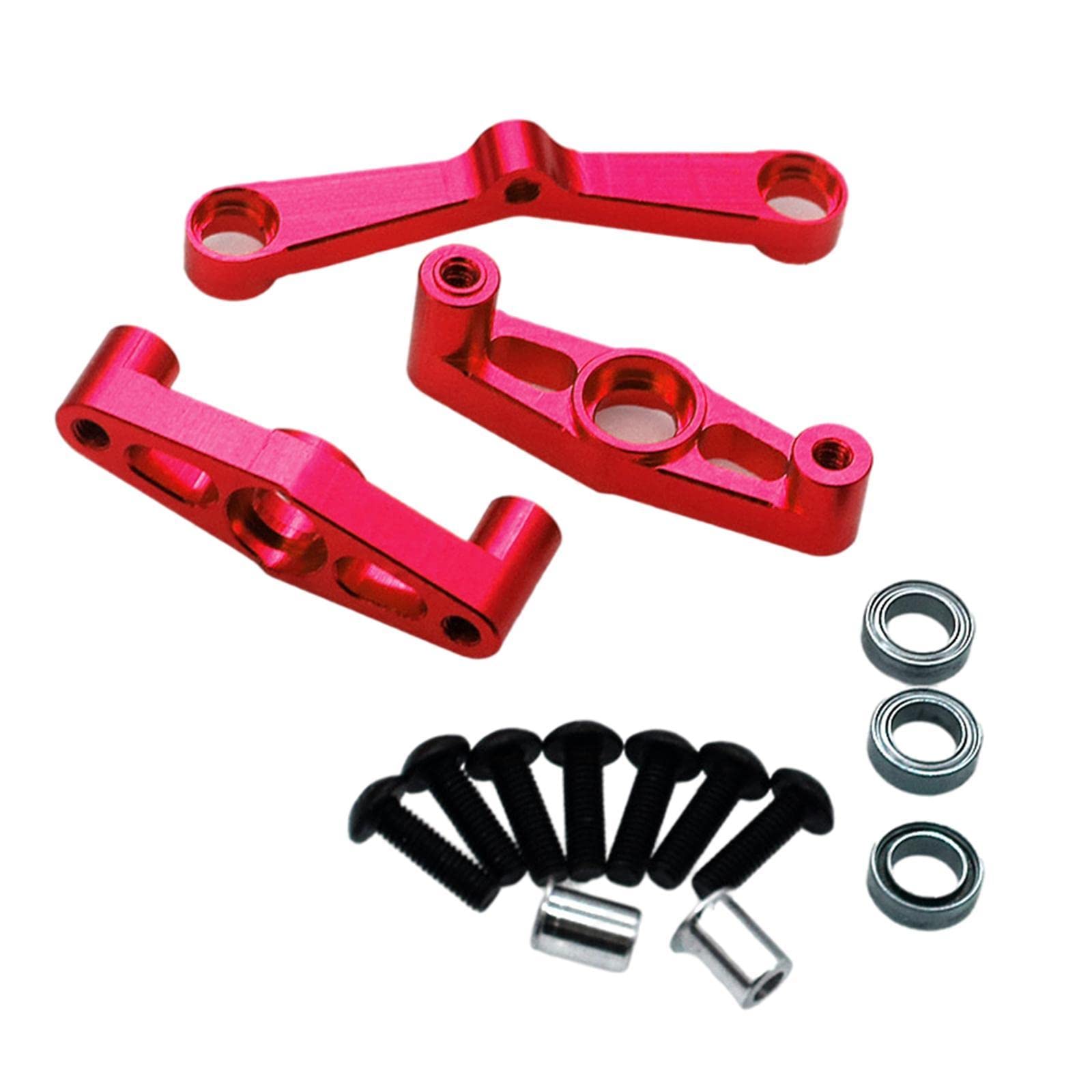 Meadawgs® RC Upgrade Parts fit for TT02 RC Rock Crawler Truck Car DIY Spare Steering Linkage