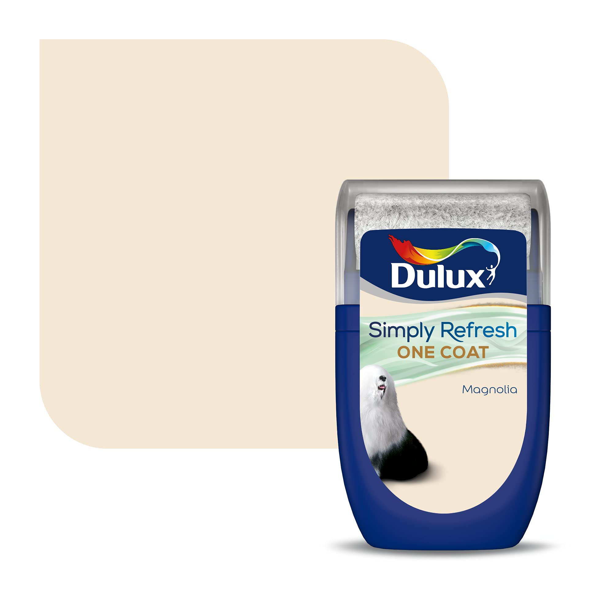 Dulux Magnolia Simply Refresh Tester Paint - -, 5382940 30Ml
