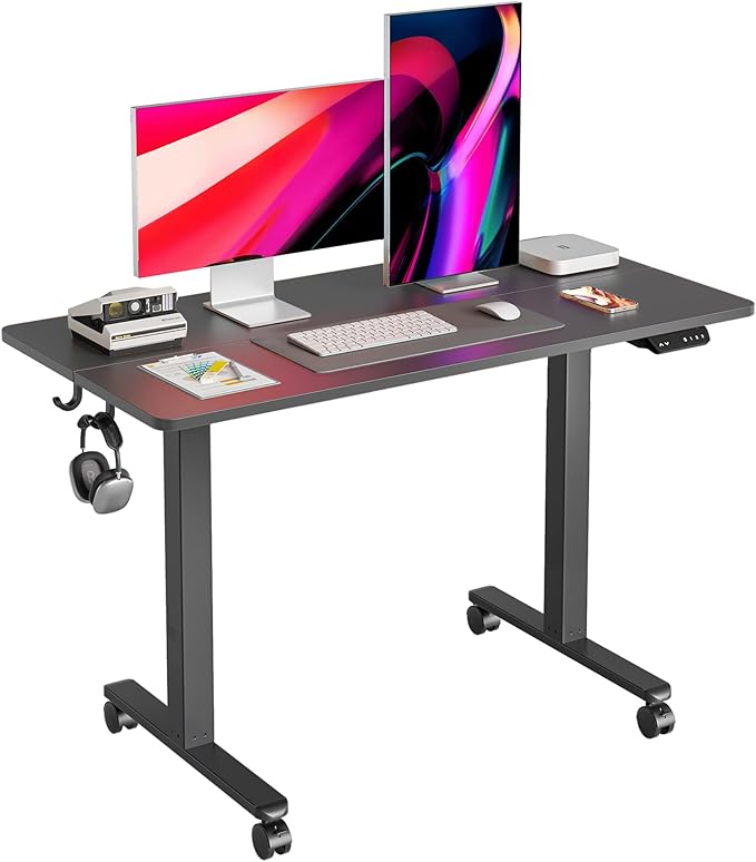Cubiker 40 x 24 Inch Standing Desk, Stand up Height