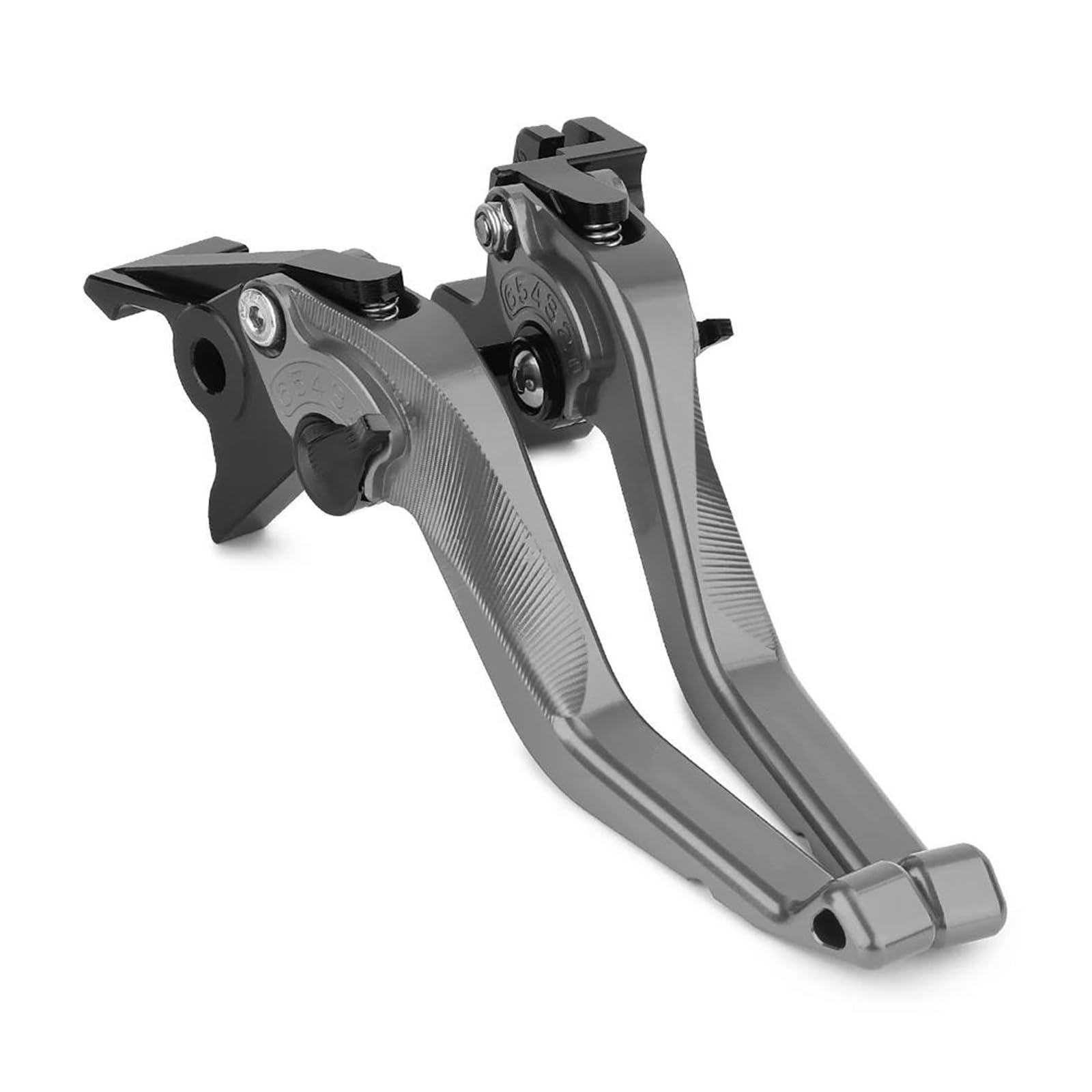 Rvevfbkbal Titanium Motorcycle Adjustable Brake Clutch Lever For Fazer Fzs 600 Fzs600 1998-2003(Titanium)