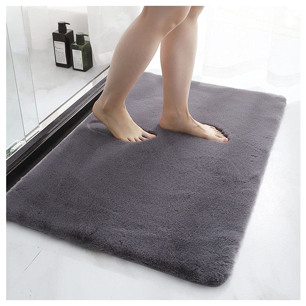 Tappeto da comodino Assorbente d'acqua Antiscivolo addensato Tappetino da bagno Tappeto d'ingresso Tappetino addensato che assorbe l'acqua per bagno per l'acqua, Asciugatura rapida Drigio 120cn*180cm