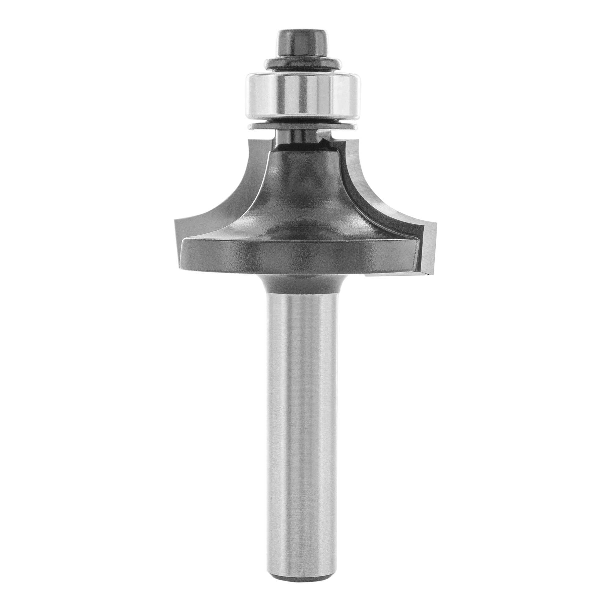 ENT 14293 Abrundfräser HW, Schaft (S) 8 mm, Durchmesser (D) 30,7 mm, NL 14 mm, R 9 mm, SL 32 mm, mit Kugellager