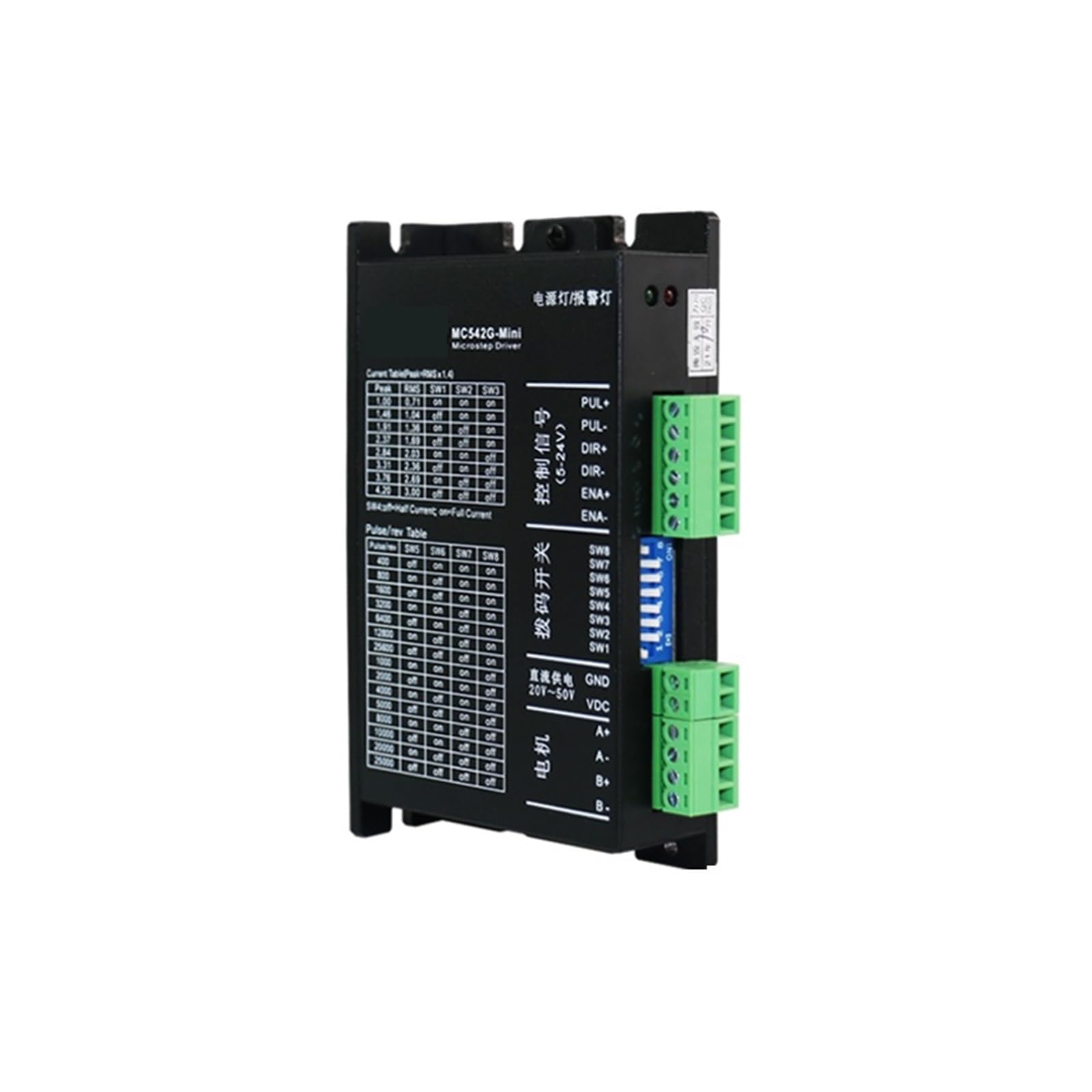 motortreiber MC542-Mini-Antriebssatz CNC-Controller mit Nema23 57 Schrittmotortreiber DC20V ~ 50V for 3D-Drucker TB6600