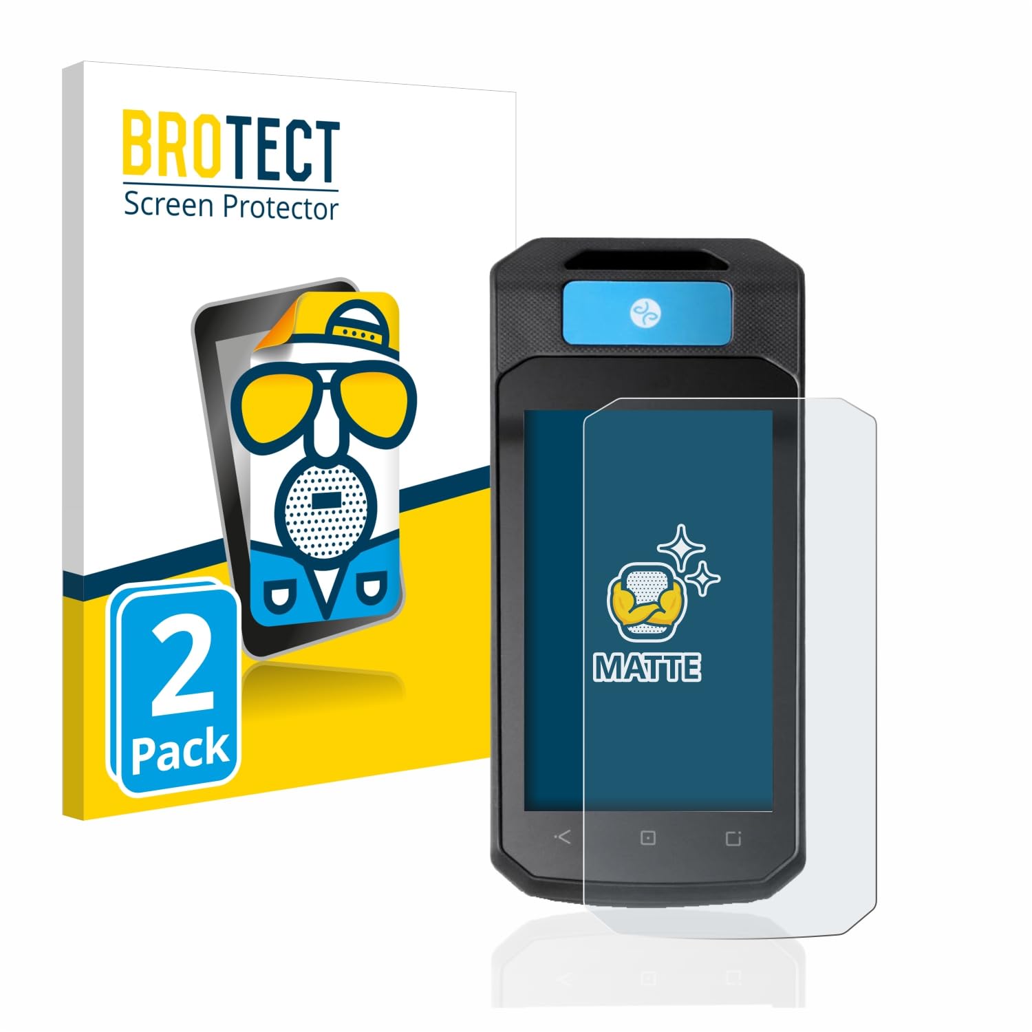 brotect Pellicola Vetro Opaca per Umidigi Bison 2 Pro Protezione Schermo [ Anti-Riflesso, Durezza 9H